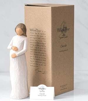 Willow Tree Cherish Pregnant Figurine by Susan Lordi
